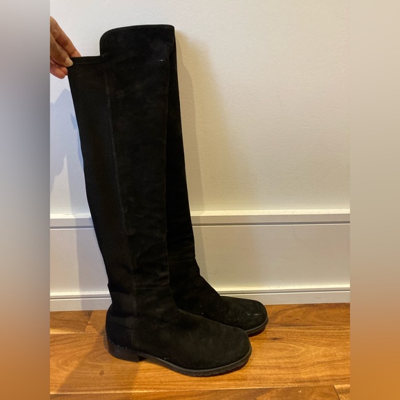 **SOLD** Stuart Wietzman 50/50 over the knee boots - Picture 2 of 5